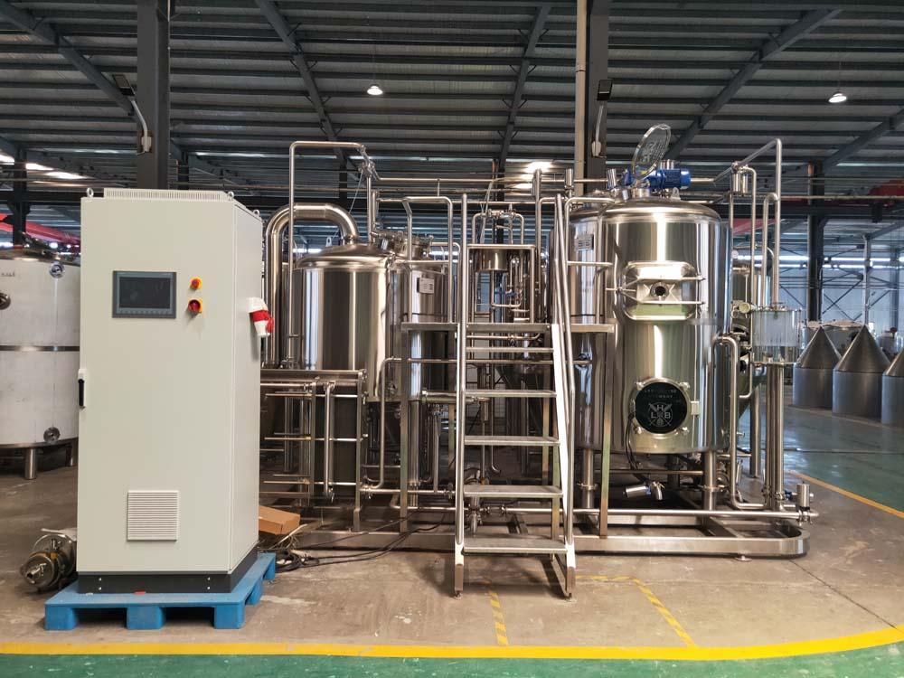 8 HL two body-three vessel brewhouse equipment